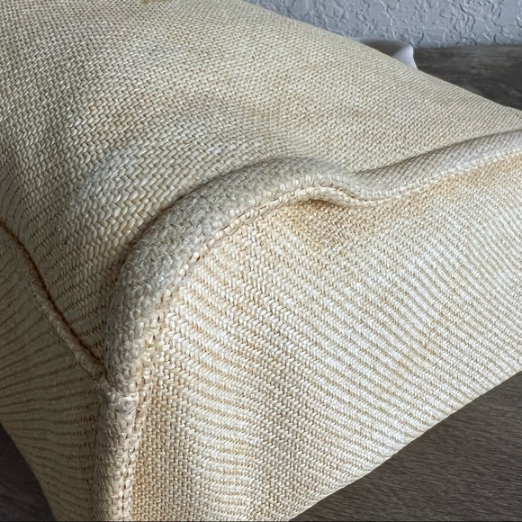 Chanel Woven Straw Raffia Medium Deauville Tote Beige - Picture 13 of 16